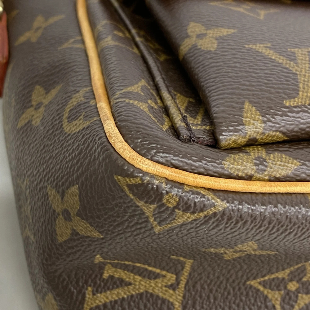 LOUIS VUITTON Brown Monogram Shoulder Bag - Picture 7 of 9